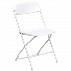 Folding Chairs Outdoor/Indoor - White