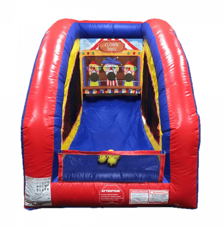 Carnival Clown Inflatable Toss Game