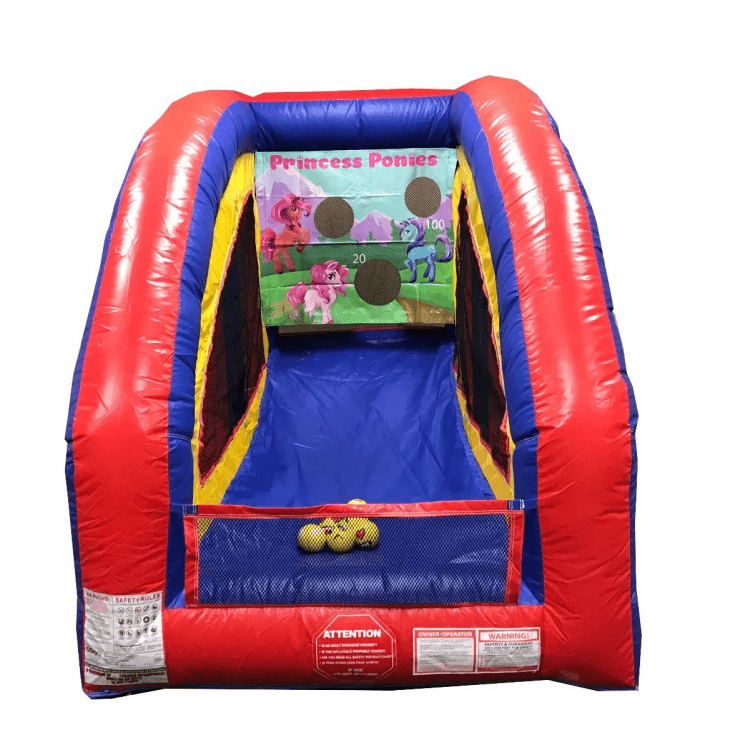 Princess Ponies Inflatable Toss Game